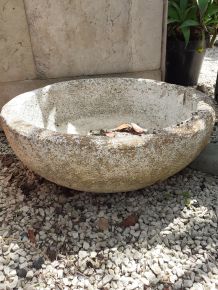 Kőedény KŐTÁL, KEREK 60×24CM 46KG  