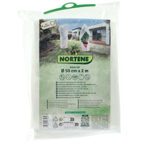 Téli növénytakaró FAGYVÉDŐ TAKARÓ NORT MAXI ZIP 0,5*2m 100g/m2   