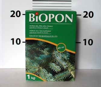 Biopon granulált műtrágya TŰLEVELŰEK 1KG       