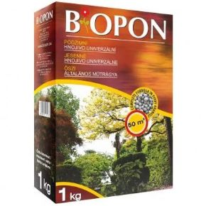 Biopon granulált műtrágya ŐSZI ÁLTALÁNOS 1KG      