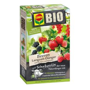 COMPO bio bogyósnövény táp GYAPJÚVAL 750G       