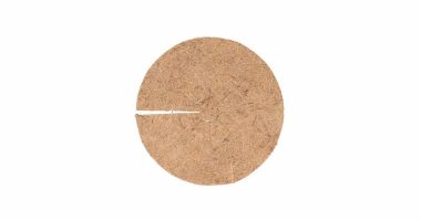 KÓKUSZ MULCS KÖR ALAKÚ 20 CM 500DB/CSOMAG