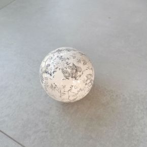 Dekoráció ANTIK KERÁMIA GÖMB DEKORÁCIÓ 10CM