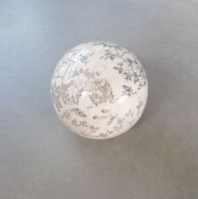 Dekoráció ANTIK KERÁMIA GÖMB DEKORÁCIÓ 12CM