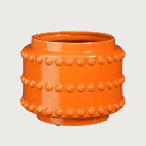 Kaspó BOAZ NARANCSSÁRGA KERÁMIA KASPÓ 13X17CM 1135780 